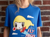 Gen Z wearing the Lolligag Fly High Tee