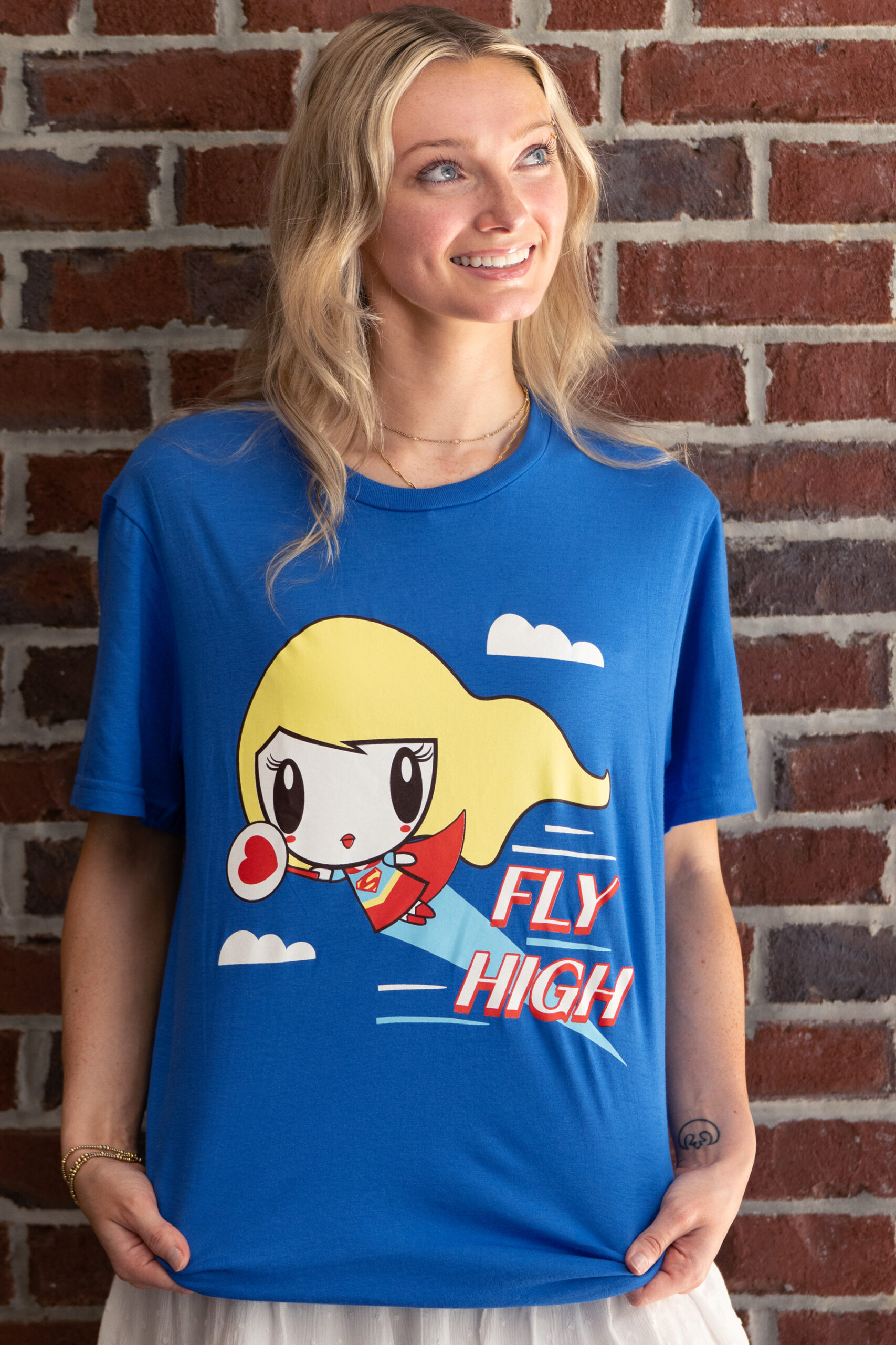 Gen Z wearing the Lolligag Fly High Tee