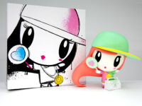 Hip Hop Hooray Lolligag 1990s Mic Check & Criss Cross Flex Edition toy with box