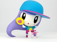 Front view of the Hip-Hop Hooray Lolligag 1990’s Pop, Lock & Color Block” Edition