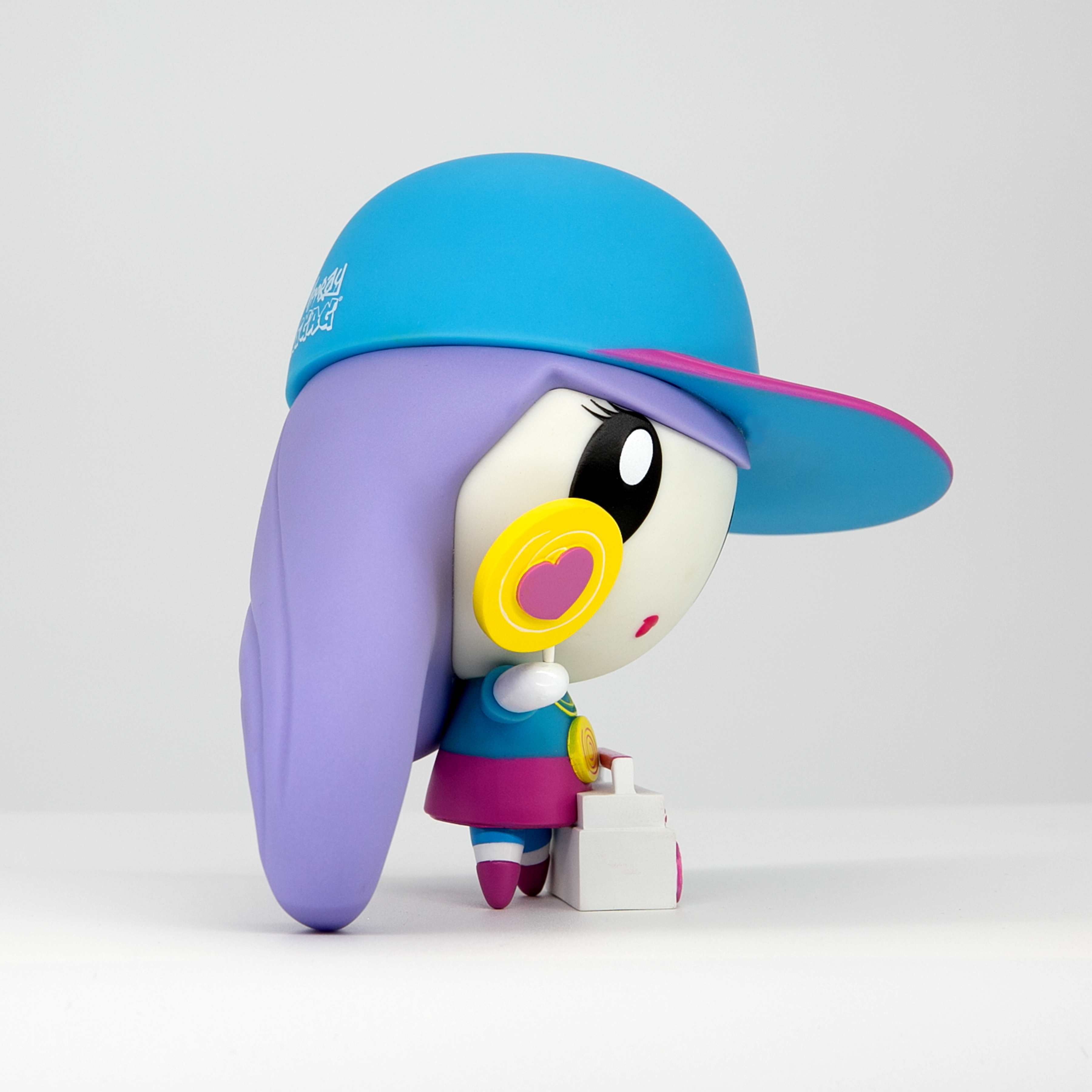 Side view of the Hip-Hop Hooray Lolligag 1990’s Pop, Lock & Color Block” Edition