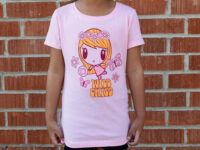 Girl wearing the Wild Child Lolligag Tee