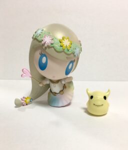 Aloha! Lolligag custom toy front by Monster Factory Mayuko
